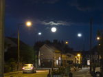 20141008 Blood moon over Llantwit Major